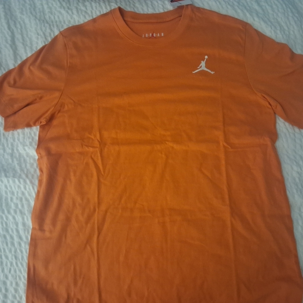 Jordan Jumpman Tee in Bright Orange